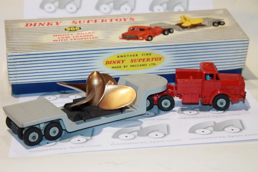 MIGHTY ANTAR LOW LOADER DINKY SUPERTOYS 986