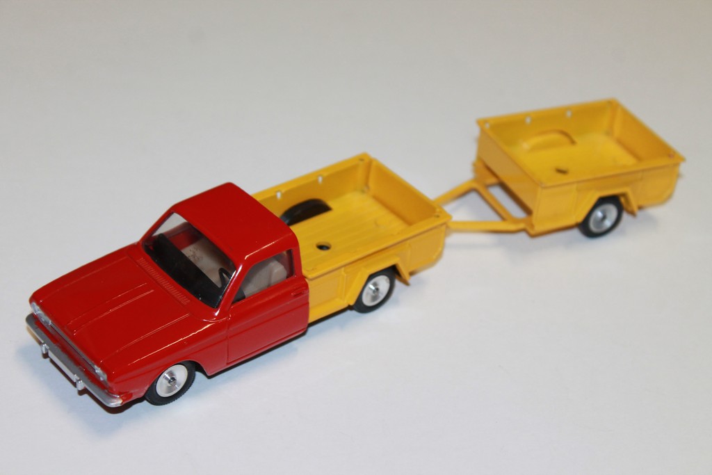 OPEL REKORD PICK UP+REMORQUE SOLIDO 1/32°