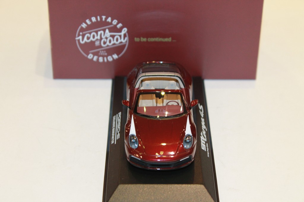 PORSCHE 911-992 TARGA 4S HERITAGE 2020 MINICHAMPS 1/43°