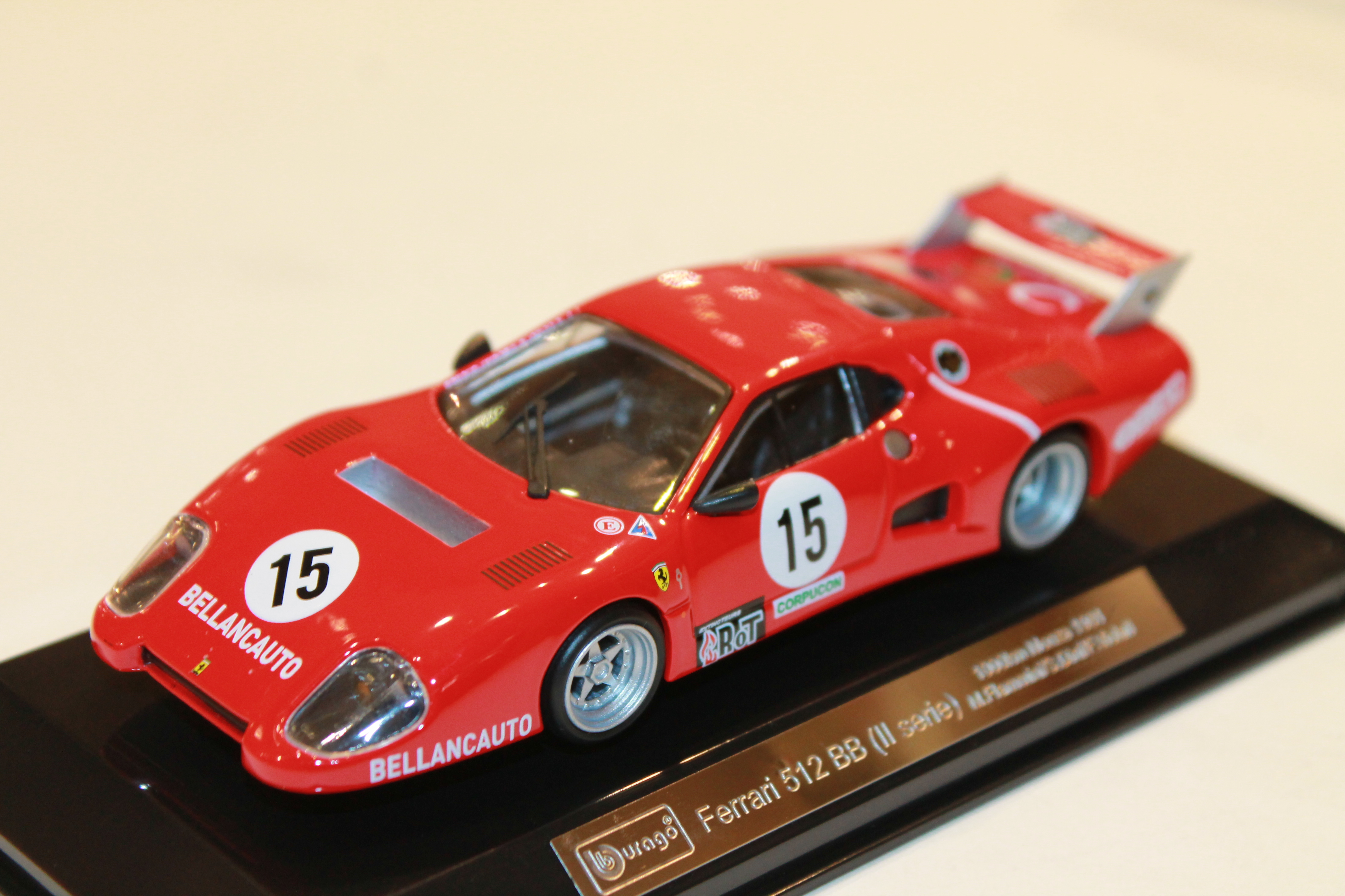 FERRARI 512 BB (II SERIE) 1981 BBURAGO 1/43°