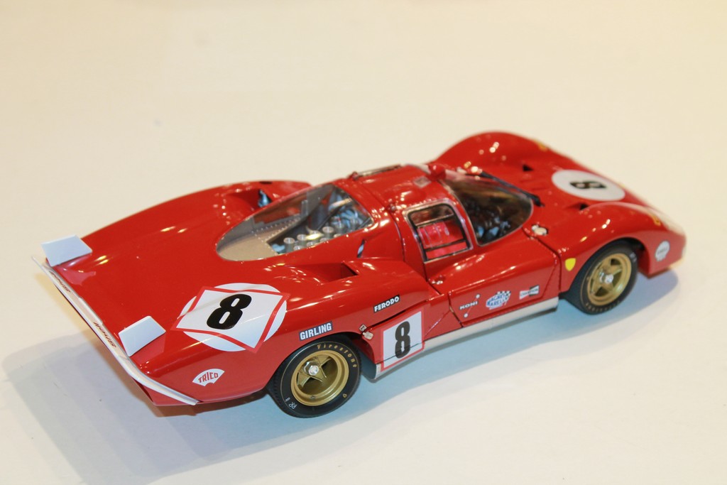 FERRARI 512S LONGTAIL LE MANS 1970 N°8 GMP 1/18°