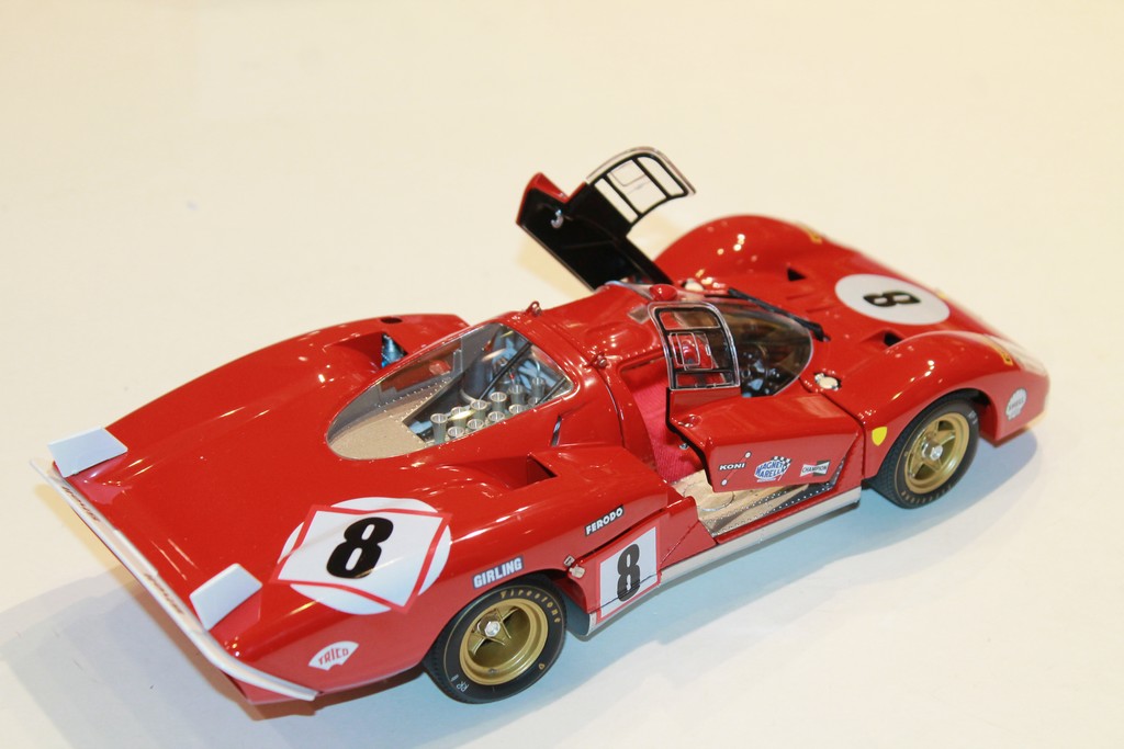 FERRARI 512S LONGTAIL LE MANS 1970 N°8 GMP 1/18°