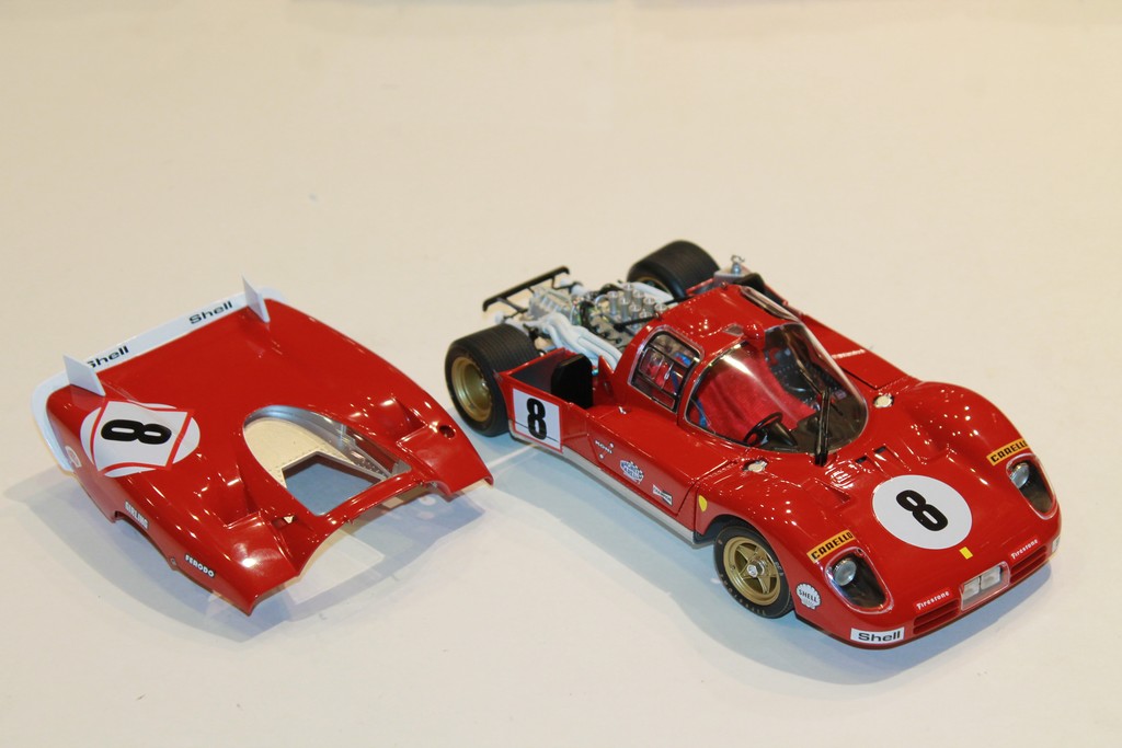 FERRARI 512S LONGTAIL LE MANS 1970 N°8 GMP 1/18°