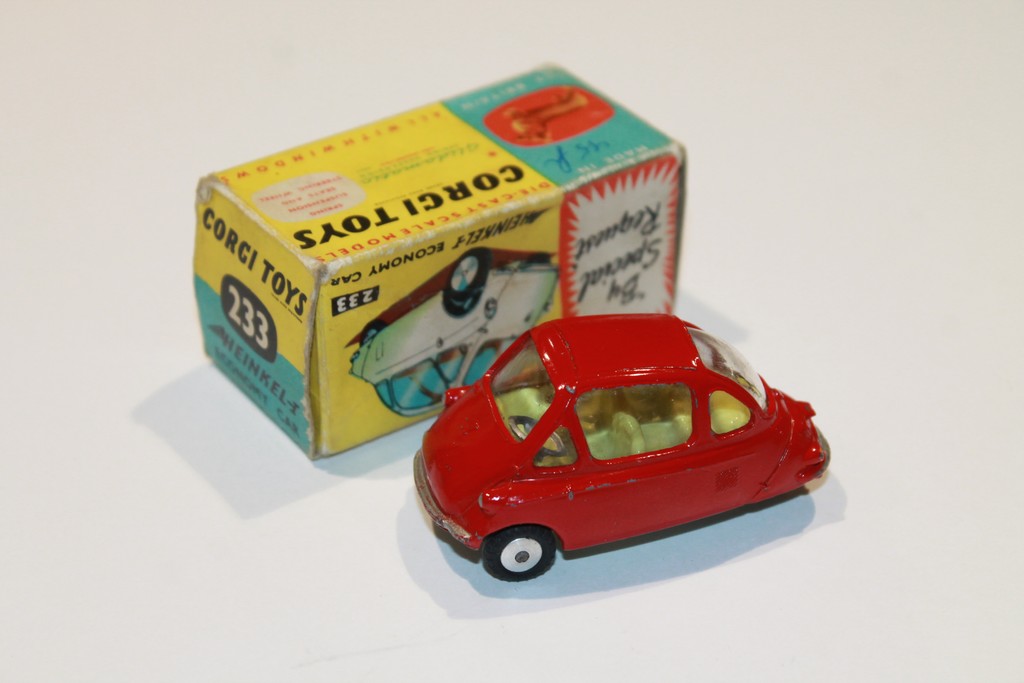 HEINKEL MICROCAR CORGI 1/43