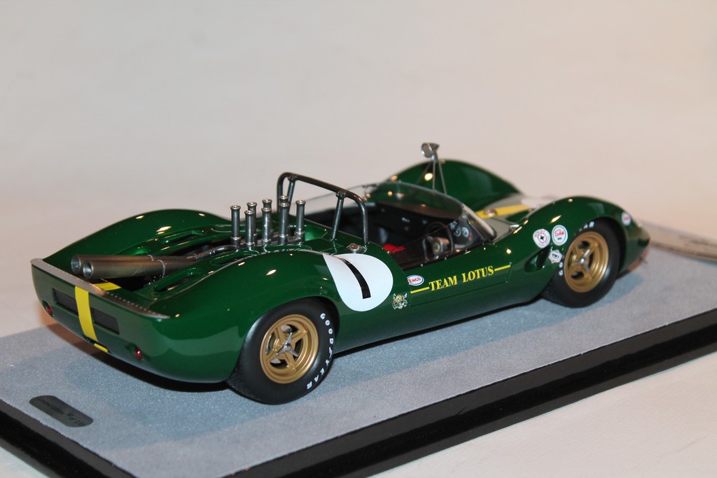 LOTUS 40 RIVERSIDE 1965 JIM CLARK TECNOMODEL 1/18°