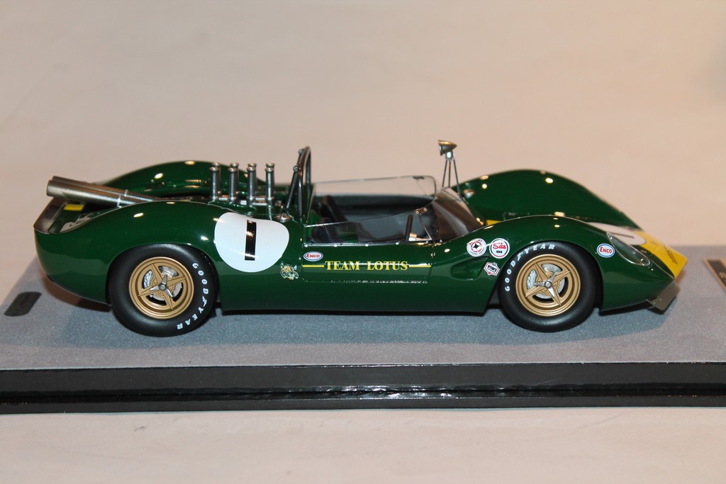 LOTUS 40 RIVERSIDE 1965 JIM CLARK TECNOMODEL 1/18°