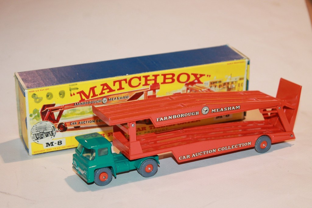 Matchbox guy warrior store car transporter