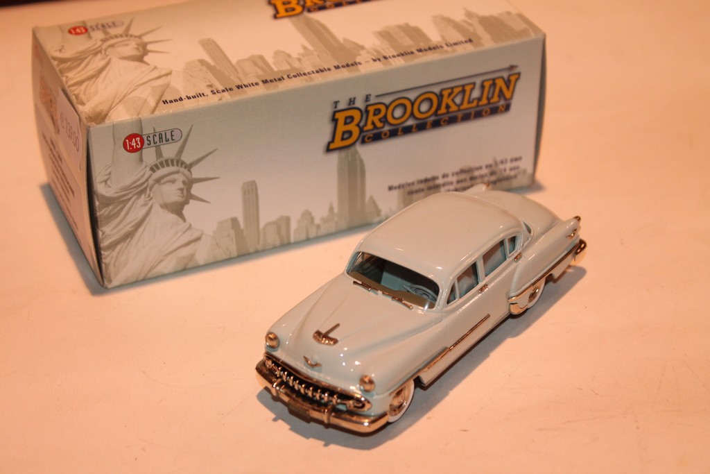 DESOTO FIREDOME 4-DOOR SEDAN GREEN 1954 BROOKLIN 1/43°