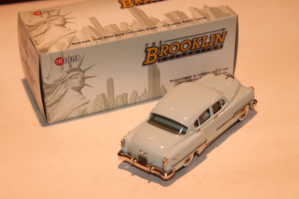 DESOTO FIREDOME 4-DOOR SEDAN GREEN 1954 BROOKLIN 1/43°