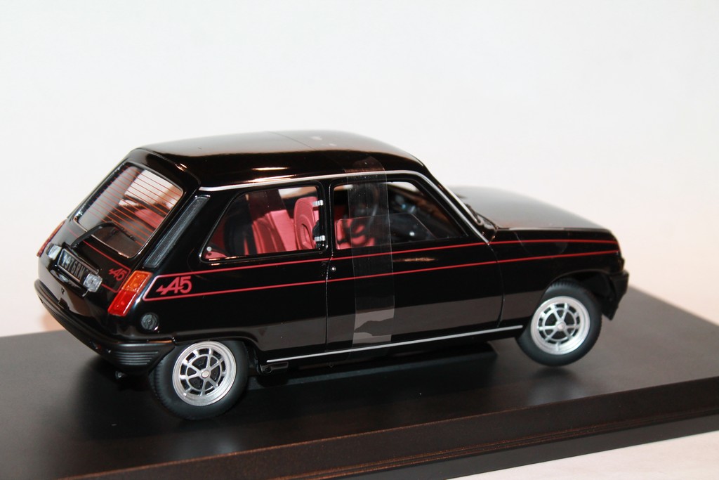 RENAULT 5 ALPINE BLACK 1976 NOREV 1/18°