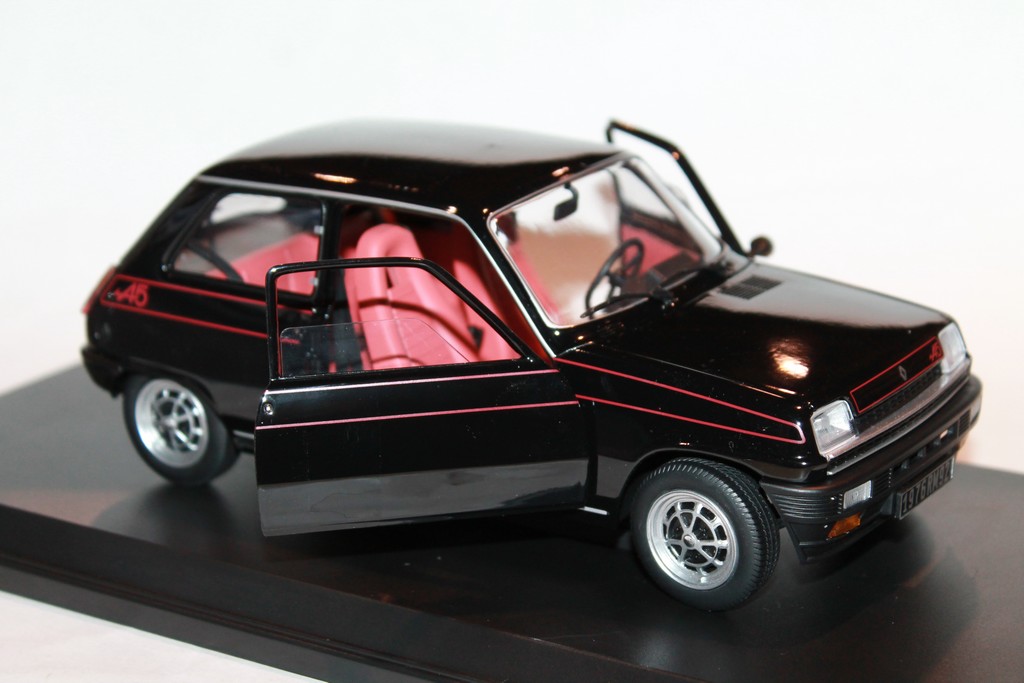 RENAULT 5 ALPINE BLACK 1976 NOREV 1/18°