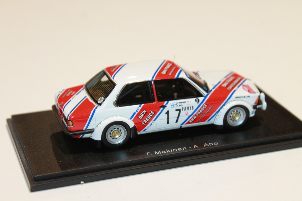 BMW 320 GR2 RALLY MONTE CARLO 1980 SPARK 1/43°