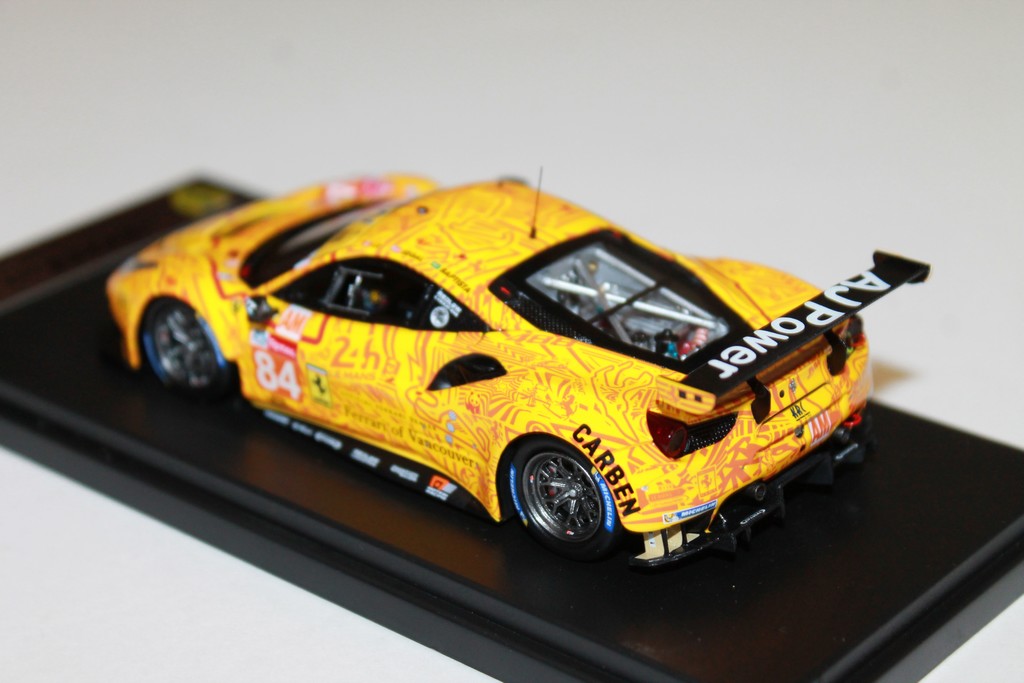 FERRARI 488 GTE N°84 JMW MOTORSPORT 2ND AM CLASS 2019 LOOKSMART 1/43°