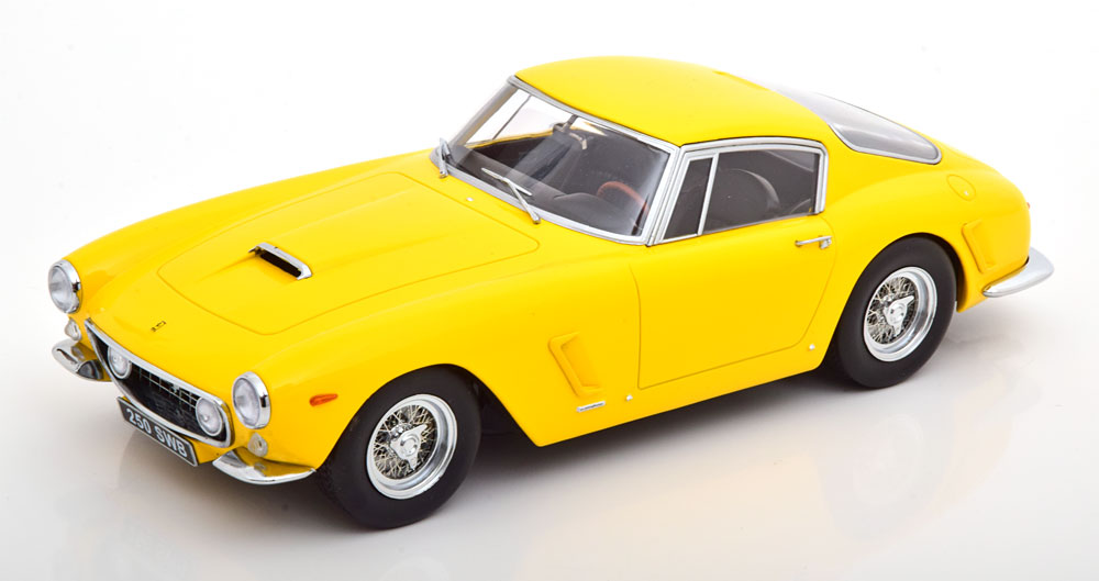 FERRARI 250 GT SWB 1960 YELLOW KK SCALE 1/18°