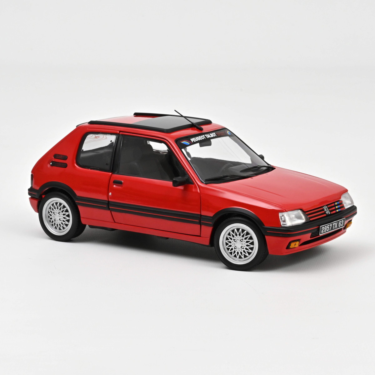 PEUGEOT 205 GTI 1.9 1991 ROUGE 1/18°