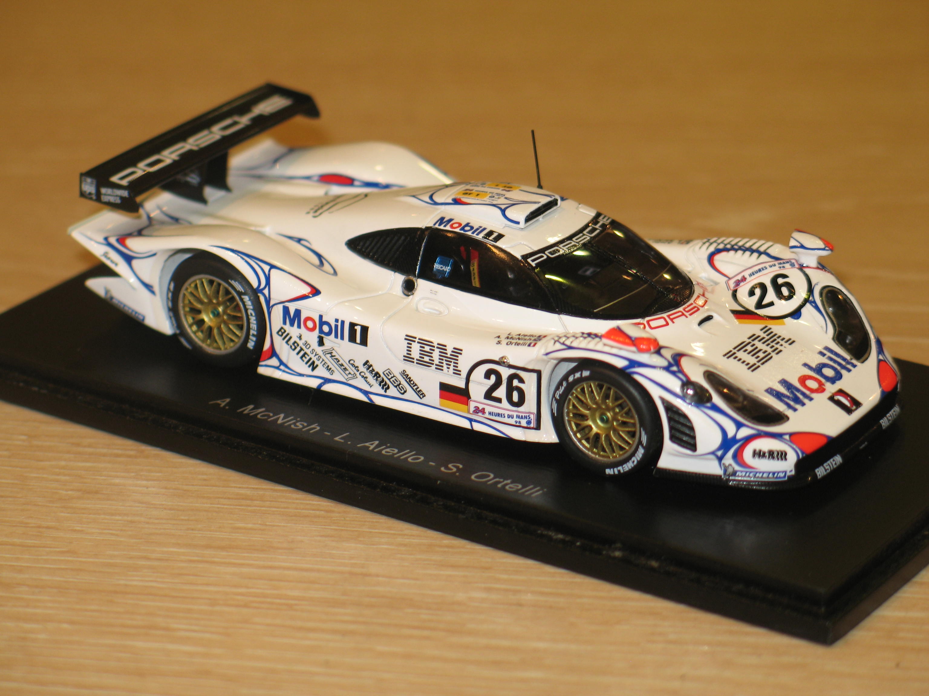 PORSCHE 911 GT1 WIN LM 1998 SPARK 1/43°