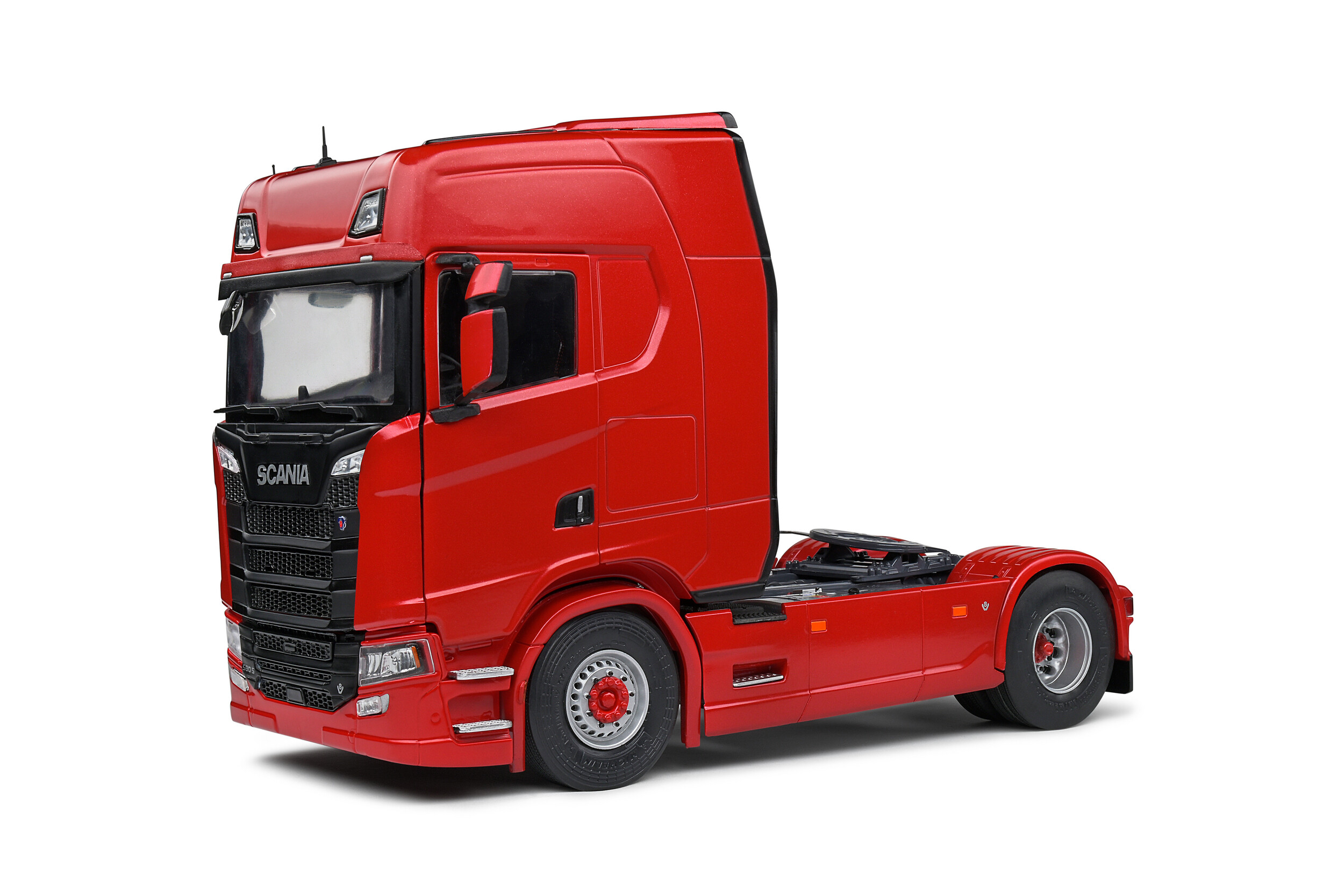 SCANIA 580S HIGHLINE ROUGE SOLIDO 1/24°
