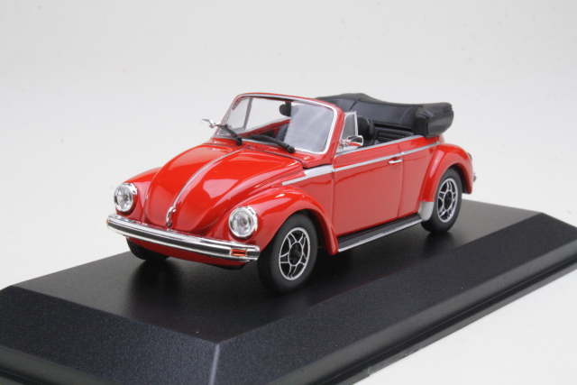 VOLKSWAGEN 1303 CABRIOLET RED 1979 MAXICHAMPS 1/43°